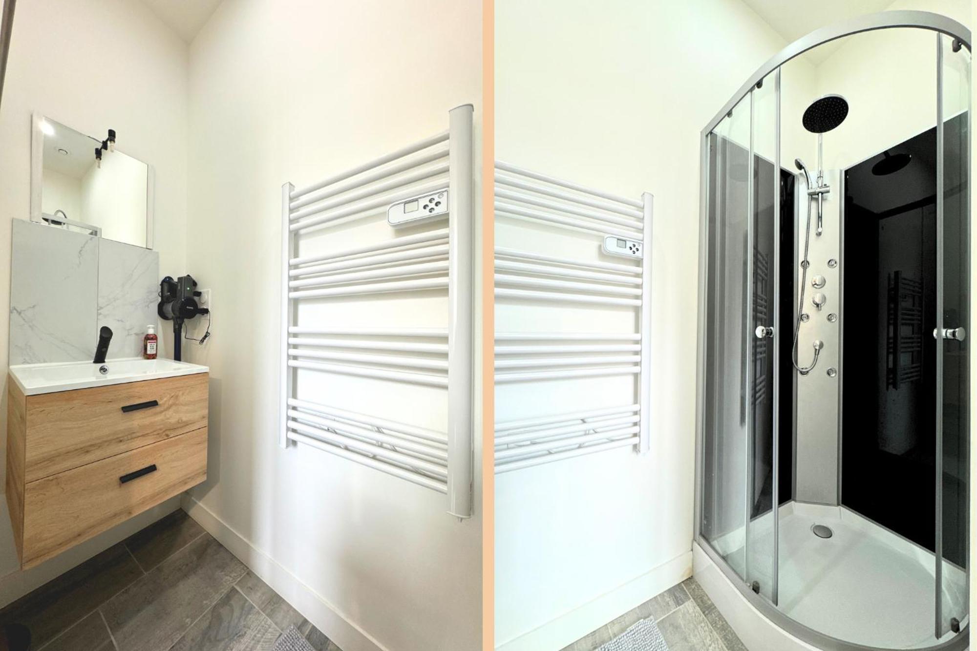 Le Midtown - By Keys - Ideal Pro & Couple - Grande Terrasse & Lumineux - Centre-ville - Smart Tv Netflix & Wifi Fibre - Check-in Autonome - Parking Facile - Calme & Confort Premium Tonnerre